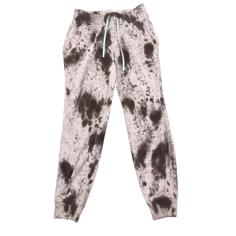 Lululemon Jogger Womens Size 4 Marble Warm Down‎ Sweatpants Athletic